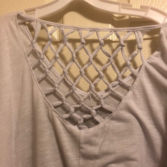 Lattice back Embellished Butterfly tee from CATO - Picture 5 of 5